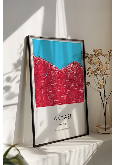 Huhuli Ahşap Siyah Çerçeveli Trabzon Taraftar Tablosu,akyazı Stadı Konumu,hediyelik Taraftar Tablo Huhu230