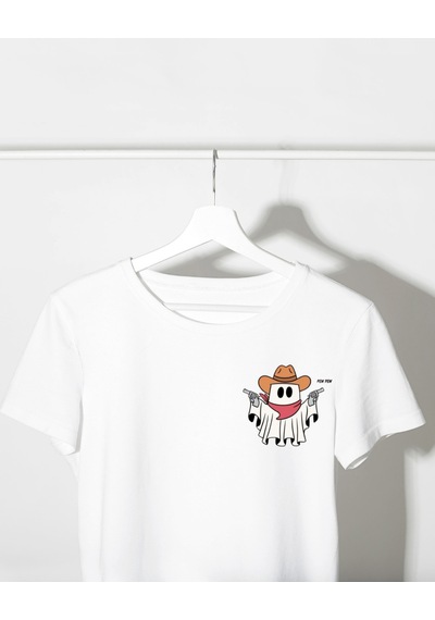 Oyuncak Hikayesi Mrs. Potato Tasarımlı Baskılı T-shirt Beyaz