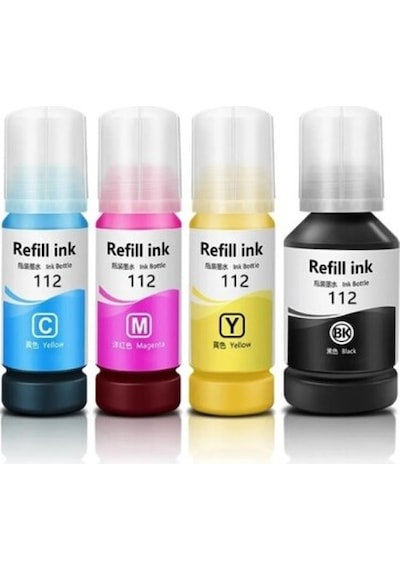 Görkembüro Epson L6460 Mürekkep Seti 112 4 Renk