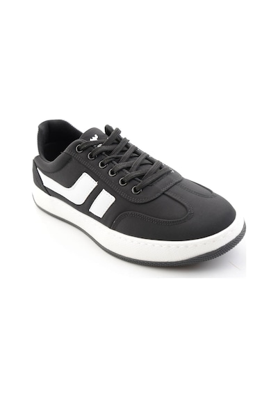 Bambi Siyah Kumaş Erkek Sneaker E01175560904