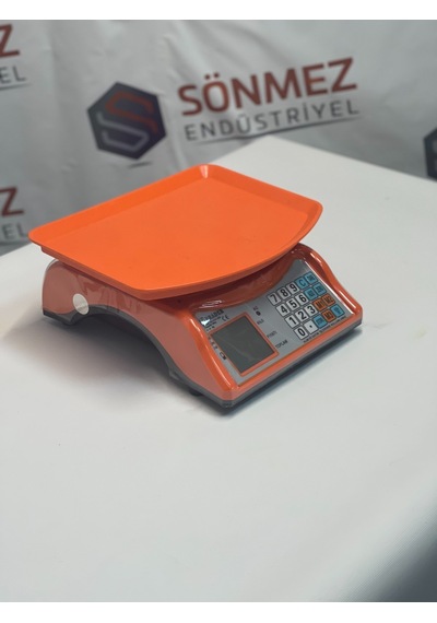 Brader 40 Kg Elektronik Dijital Hesaplamalı Terazi Turuncu