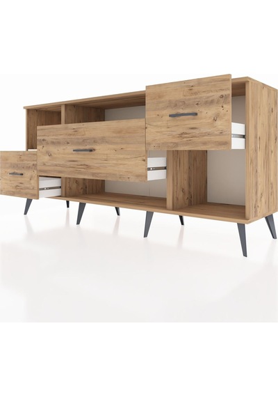 Hyperion Konsol 2 Raflı 3 Çekmeceli 176x44x83 Çam-aytaşı/çam Aytaşı/çam Hyperion Konsol 2 Raflı 3 Çekmeceli 176x44x83 Çam-aytaşı/çam Aytaşı/çam