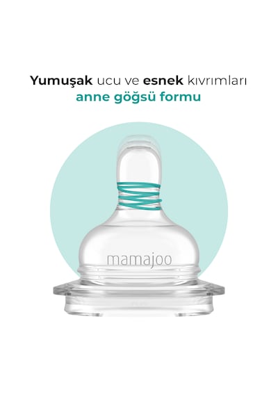 Mamajoo Gold Plus Anti-kolik Biberon, 150 Ml, 0 Ay+