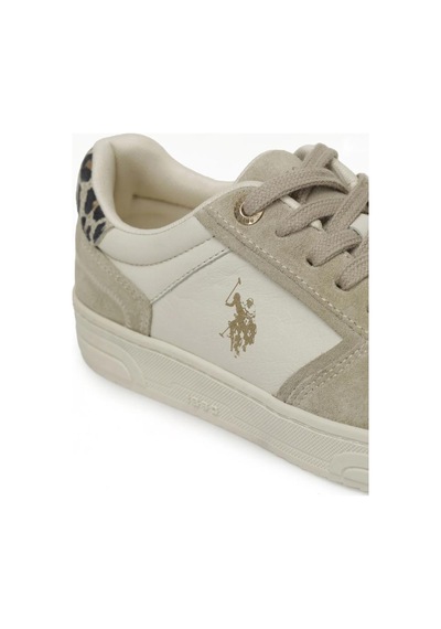 U.S. Polo Assn. U.s.polo Assn Petra 5pr Bej Hakiki Deri Casual Anatomik Spor Ayakkabısı Bej