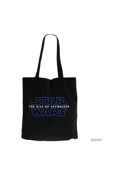 Star Wars The Rise Of Skywalker Siyah Kanvas Bez Çanta