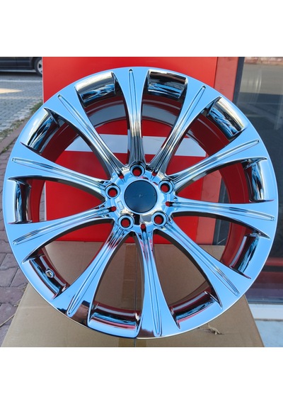 5x120 19 İnç Bmw E60 Krom M5 Jant Modeli Ön:9/arka:10 İthal Ürün Bir Takım 4 Adet