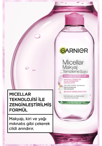 2'li Micellar Kusursuz Makyaj Temizleme Suyu 400 Ml