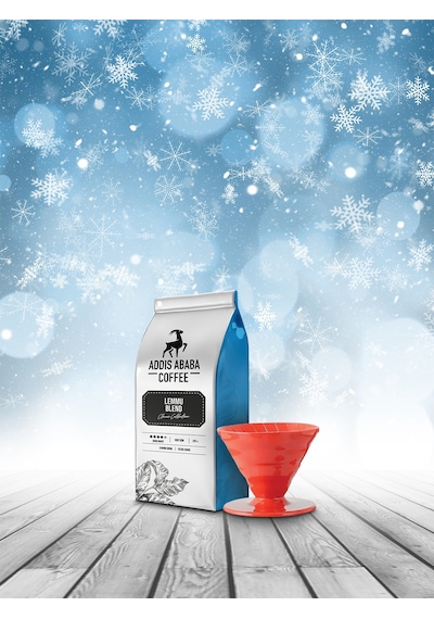 Addis Ababa Lemmu Blend Filtre Kahve 225 G + V60 Dripper