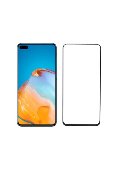 Huawei P40 Lite E 5d Seramik Tam Kaplayan Ekran Koruyucu Cam