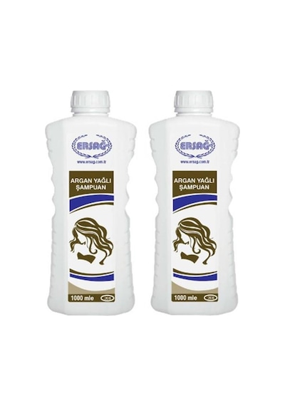 Ersağ Argan Yağlı Şampuan 2 x 1 L