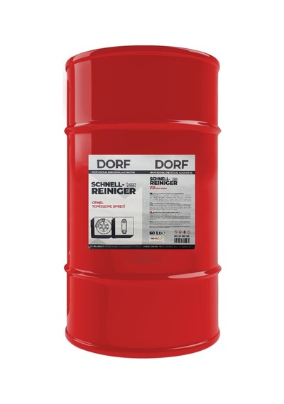 Dorf Genel Temizleme Sıvısı Balata Sıvısı Parça Yıkama 60 Litre Varil