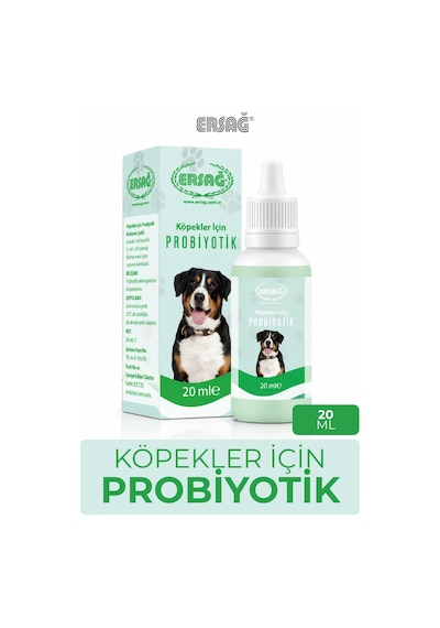 Ersağ Köpekler İçin Probiyotik Destek 20 ML