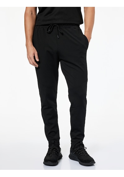 Koton Paçası Lastikli Beli Bağcıklı Cepli Jogger Spor Eşofman Altı Siyah 6wam40033nk Siyah Koton Paçası Lastikli Beli Bağcıklı Cepli Jogger Spor Eşofman Altı Siyah 6wam40033nk Siyah