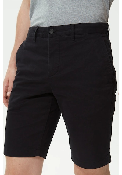 Lacoste Men's Slim Fit Organic Cotton Bermuda Black Shorts Erkek Dar Kesim Pamuk Bermuda Şort Siyah