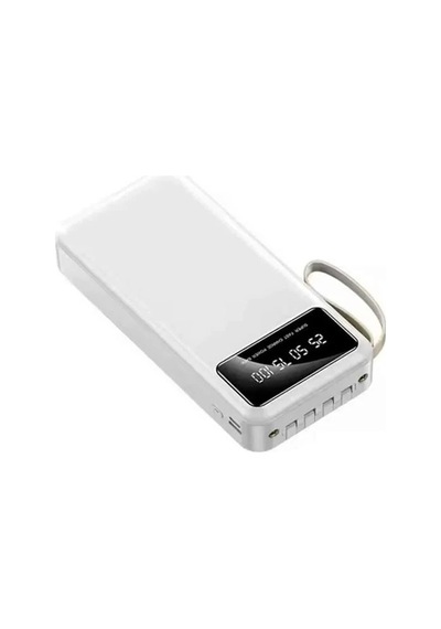 Ers Hızlı Şarj Özellikli 20.000 Mah Dijital Göstergeli Usb Girişli Android Ve İos Uyumlu Powerbank Çok Renkli