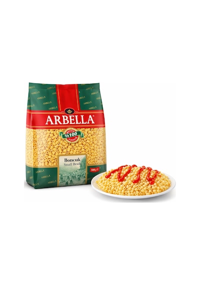 Arbella Boncuk Makarna 500 Gr X 10 Adet