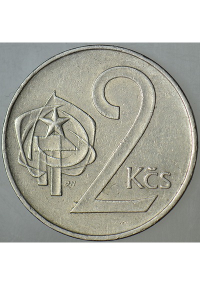 Çekoslovakya 2 Koruna 1983 Sosyalist Dönem.