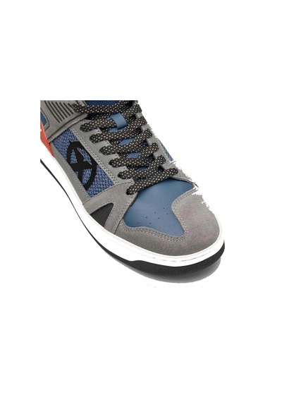 Xpd Moto-1 Sneakers Bot Gri - Mavi