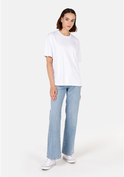 Colins 786 Carlen Normal Kesim Normal Bel Genişleyen Paça Mavi Kadın Pantolon Cl1070664 Denim