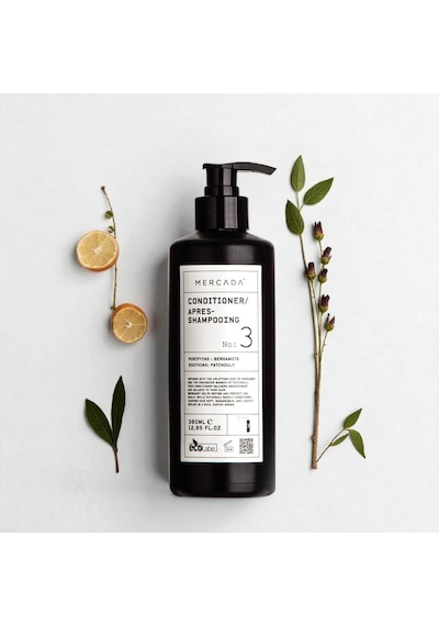 Mercada Siyah No 1 Purifying And Soothing Conditioner 380 Ml Bergamot Ve Patçuli Özlü Saç Kremi