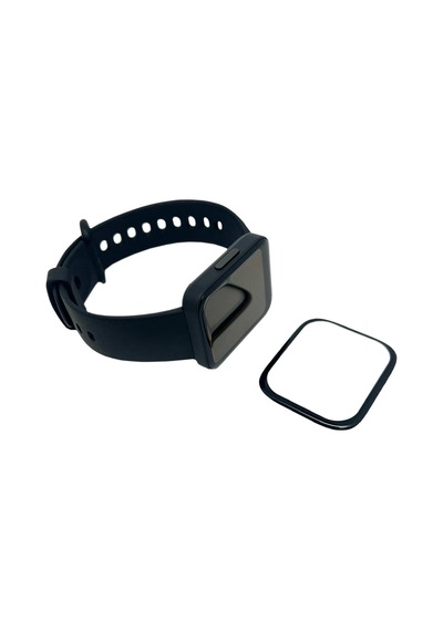 Redmi Watch 3 Mkst Pmma Pet Saat Ekran Koruyucu - Siyah