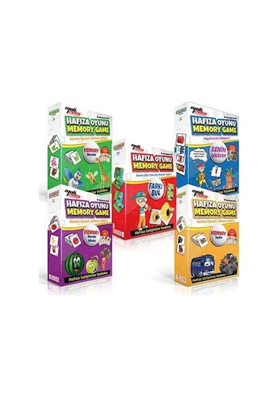 Hafıza Oyunları 5'li Süper Ekonomik Set