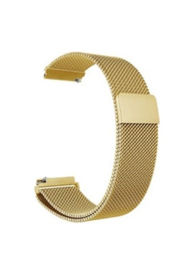 Xiaomi Redmi Watch 5 Active Uyumlu Krd-12 22mm Metal Kordon - Gold
