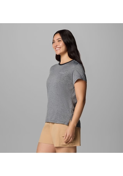 Columbia Al3349 Bluevista Hill Ss Crew Kadın T-shirt 2119301010 Siyah