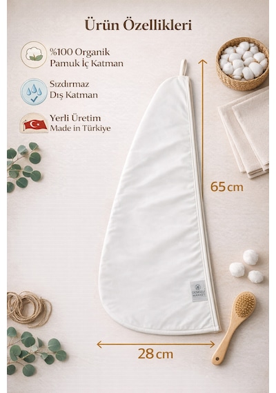 Saç İçin Hint Yağı Sargı Bezi +100 Ml Hint Yağı Hexansız