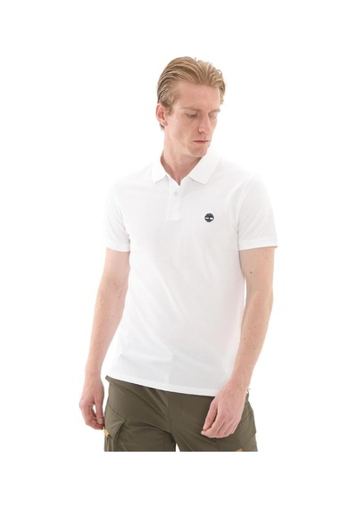 B0a6bx41001-r Timberland Mıllers Rıver Short Sleeve Stretch Polo Erkek T-shirt Beyaz-15416 B0a6bx41001-r Timberland Mıllers Rıver Short Sleeve Stretch Polo Erkek T-shirt Beyaz-15416