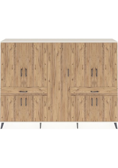Arges Dolap 12 Raflı 2 Çekmeceli 8 Kapaklı 220x30x163 Aytaşı-çam Atlas Çam - Aytası Arges Dolap 12 Raflı 2 Çekmeceli 8 Kapaklı 220x30x163 Aytaşı-çam Atlas Çam - Aytası