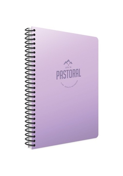 Gıpta Pastoral 96 Yp. A4 Spiralli Pp. Kapak Defter Kareli Mor