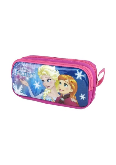 Frozen Kalem Kutusu Anna Ve Elsa Gri
