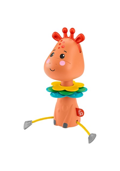 Fisher-Price Safari Arkadaşları Eğlenceli Zürafa Gwl65 Çok Renkli