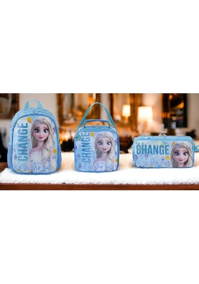Anaokulu Çantası Hawk Jr Change , Beslenme Çantası Ve Kalem Kutu Çok Renkli