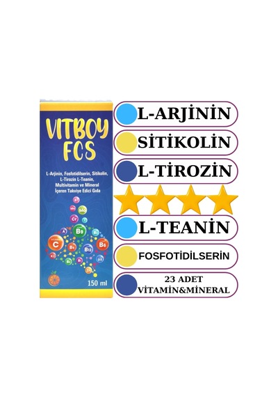 Vitboy FCS Multivitamin Mineral İçeren Takviye Edici Gıda 150 ML