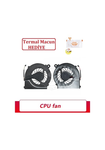 HP Uyumlu 250 G1, 255 G1 Notebook Cpu Fan (Intel) 4Pin