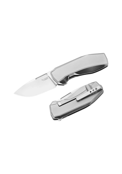 Lionsteel N.one N1 Gy Frame Lock Magnacut Gray Titanium Kamp Çakı Gri