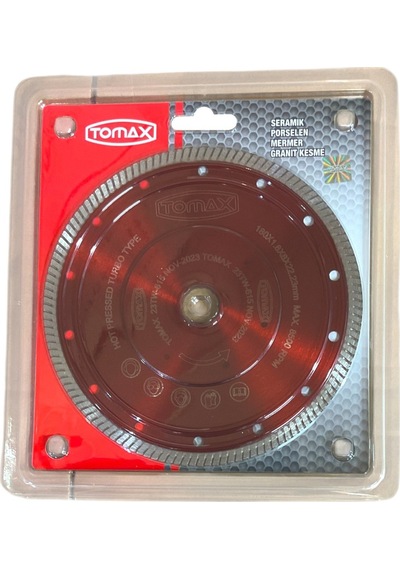 Tomax İnce Hassas Kesme 180x1.8x22mm