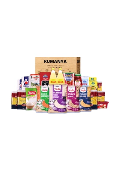 Ramazan Paketi Kumanya Yardım Gıda Erzak Kolisi