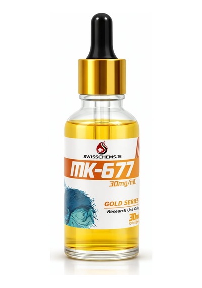Swiss Chems Mk-677 Gold Series Research Use Only 30 Ml