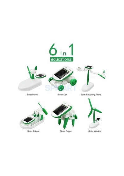 Electroon Güneş Enerjili Robot Oluşturma Seti 6In1 Solar Kit
