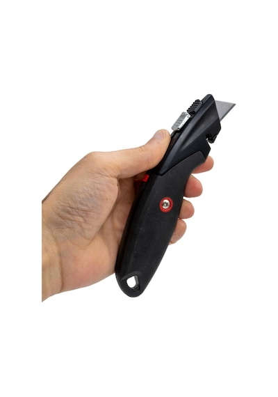 İzeltaş Pro Güvenlikli Oto.kilitli 2 Yedekli Trapez Maket Bıçağı