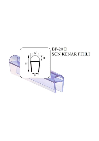 Cam Balkon Fitili - Plastik Izolasyon / Yalıtım Contası (H, H, U)