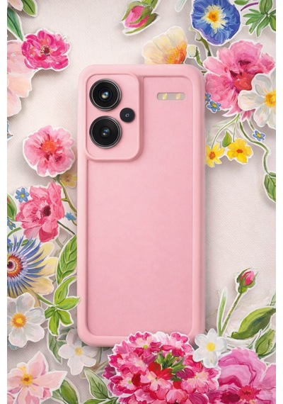 Mi Redmi Note 13 Pro Plus Uyumlu Kamera Çıkıntılı Mat Silikon Telefon Kılıfı Resimdeki