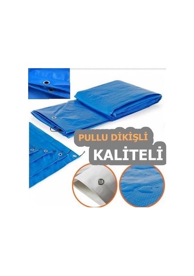 Ekotente 140gr Ebatlı Branda Mavi 3x5 M