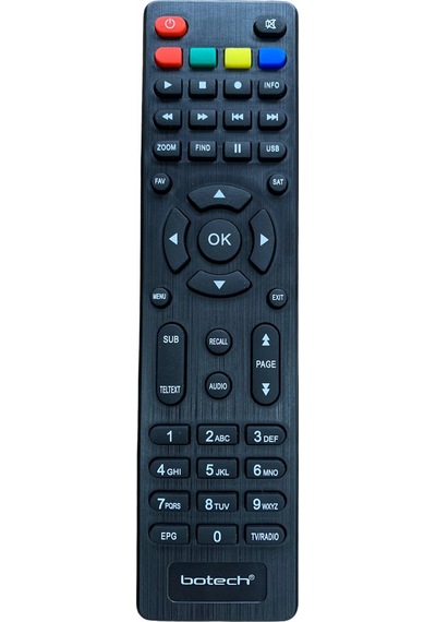 Botech 500 502 Epg Hd Uydu Kumanda
