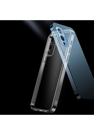 One Plus 9 Kılıf Zore Süper Silikon Kapak Renksiz
