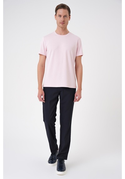 Efor Comfort Fit Bisiklet Yaka Esnek Pamuk Casual Pembe Tişört Ts 885 Pembe Efor Comfort Fit Bisiklet Yaka Esnek Pamuk Casual Pembe Tişört Ts 885 Pembe