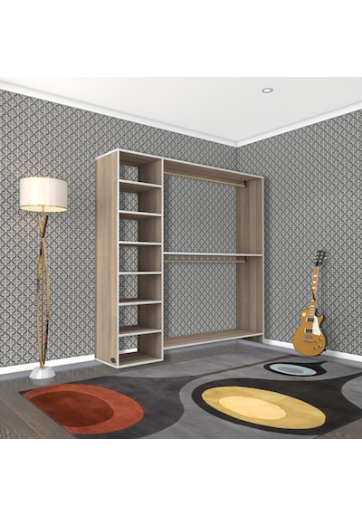 Kenzlife giysi dolabı abdurrahman 180*180*40 crd gardırop